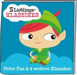 Tonies 5 Lieblings-Klassiker - Peter Pan Und Weitere Klassiker 8 Tonies 5 Lieblings-Klassiker - Peter Pan Und Weitere Klassiker -Tonies 10414877 03