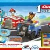 CARRERA FIRST - PAW Patrol - Race 'N' Rescue Autorennbahn Für Kinder Ab 3 Jahren Mit Chase Und Marshall, Mit Interaktiven Spielfunktionen, Musik, Sound- Und Lichteffekten -Tonies 11525885 01