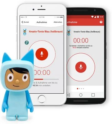 Tonies Kreativ-Tonie, Blau/hellbraun 4 Tonies Kreativ-Tonie, Blau/hellbraun – Bild 2