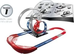 Autorennbahn-Set: DARDA® Blue Flash + GRATIS DARDA® DTM Audi RS5 "Scheider" -Tonies 20504004 04