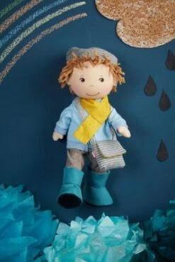 HABA 306579 Kleiderset Accessoires, 3-tlg. Puppen-Stiefel, Schal, Umhängetasche, 30 Cm -Tonies 24258286 05