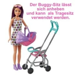Barbie Skipper Babysitters Inc.“-Puppe Und Kinderwagen-Spielset, Für Kinder Ab 3 Jahren -Tonies 24798388 04