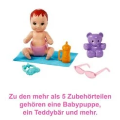 Barbie Skipper Babysitters Inc.“-Puppe Und Kinderwagen-Spielset, Für Kinder Ab 3 Jahren -Tonies 24798388 05