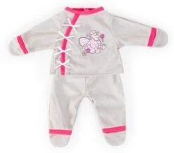 Deluxe Puppenkleidung Set 9-tlg. Grau/pink Von Bayer, 40-46 Cm -Tonies 25344388 03