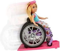 Barbie Chelsea-Puppe (blond) Und Rollstuhl. Spielzeug Für Kinder Ab 3 Jahren -Tonies 26406524 03