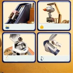 Syntek Puzzle-Abenteuer-Set Für Kinder Trägheitsroller Kinderspielzeugset -Tonies 30335364 06